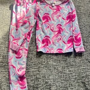 Vibrant Swirl Kids Pajama Set